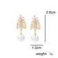 Mellony Crystal Pearl Earrings