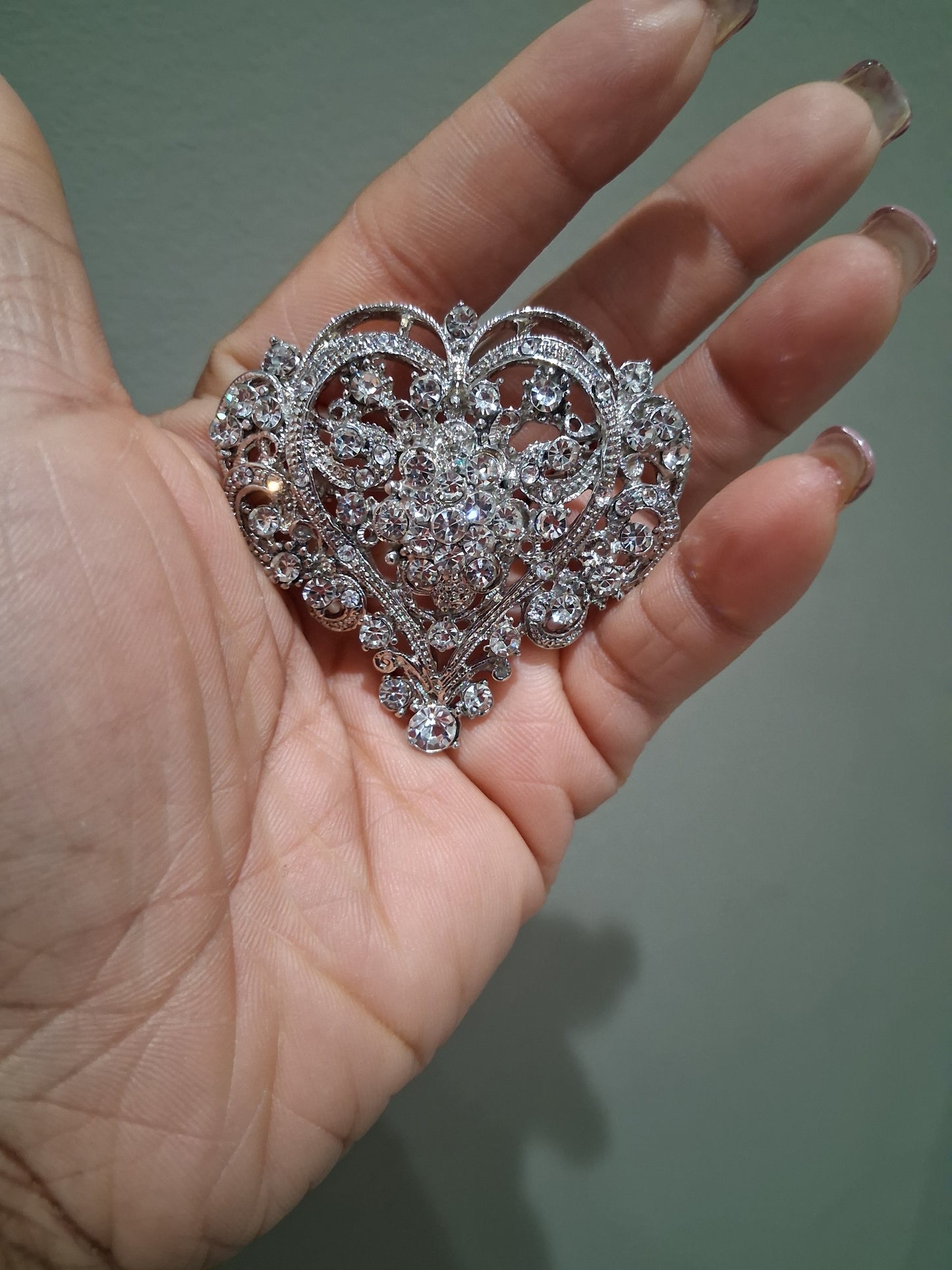 Enchanted Heart Brooch