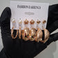 Giliani Gold Earrings Sets