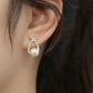 Wishbone Pearl Earrings