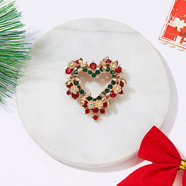 St. Nicola Heart Brooch