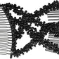 Elaine Elastic Comb Clip