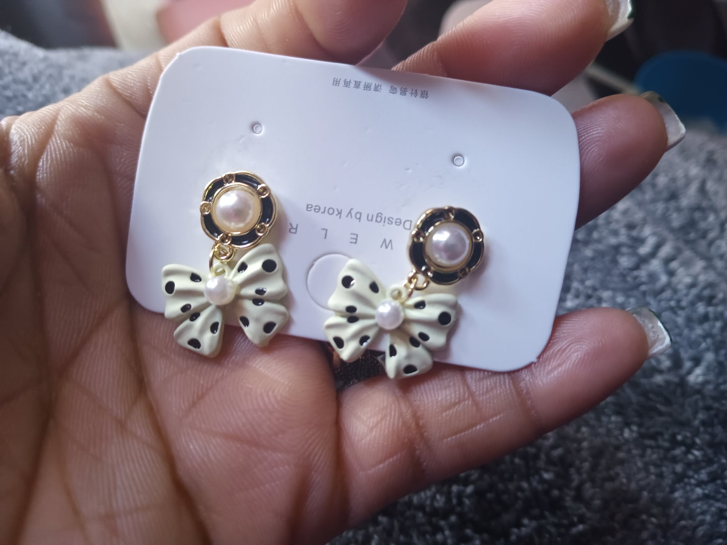 Bow Tie Earrings