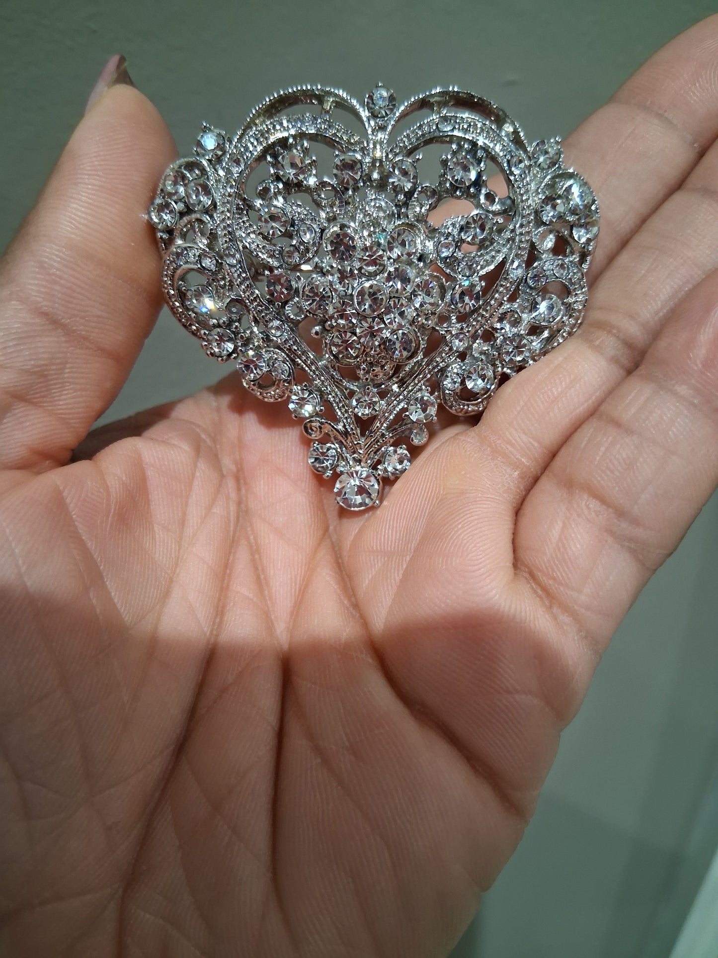 Enchanted Heart Brooch