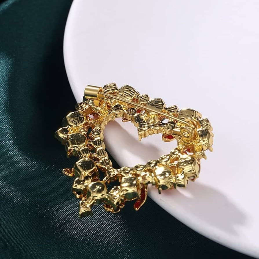 St. Nicola Heart Brooch