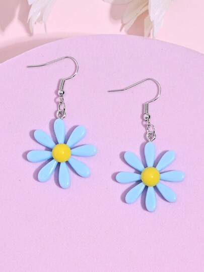 Daisy Flower Earrings