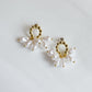 Hallow Pearl Earrings