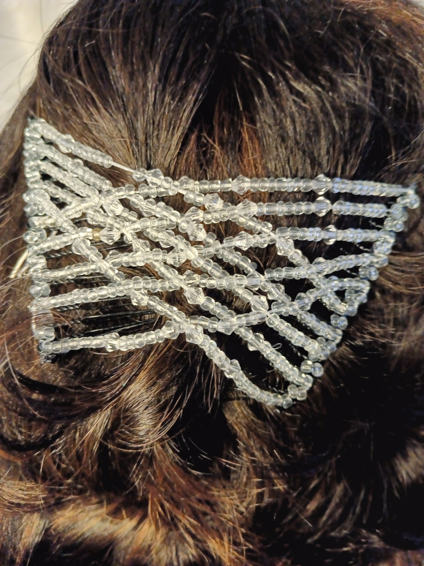 Elaine Elastic Comb Clip