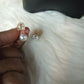Mellony Crystal Pearl Earrings