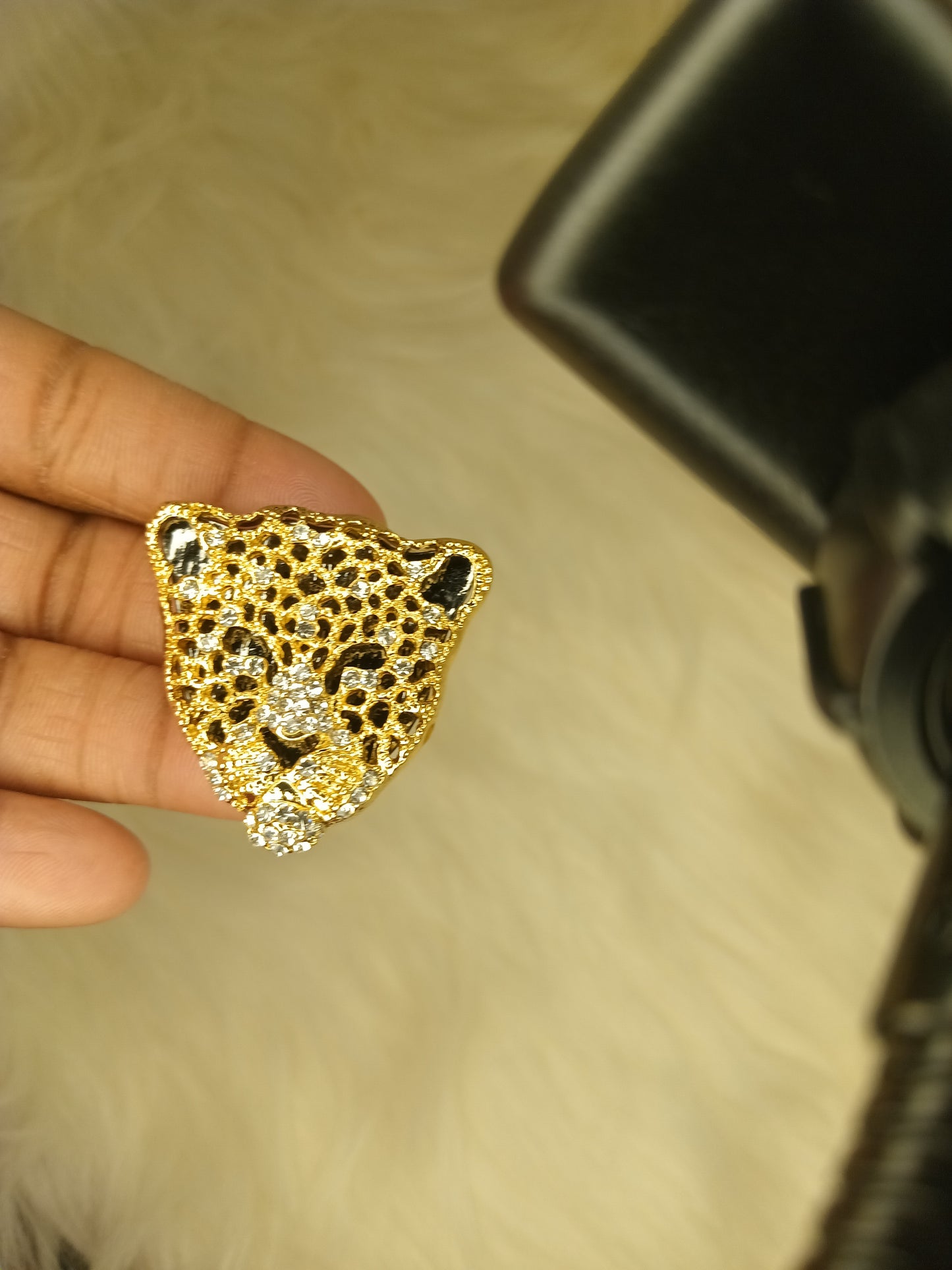 Leopard Brooch