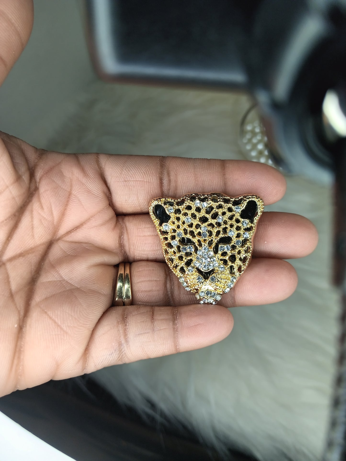 Leopard Brooch