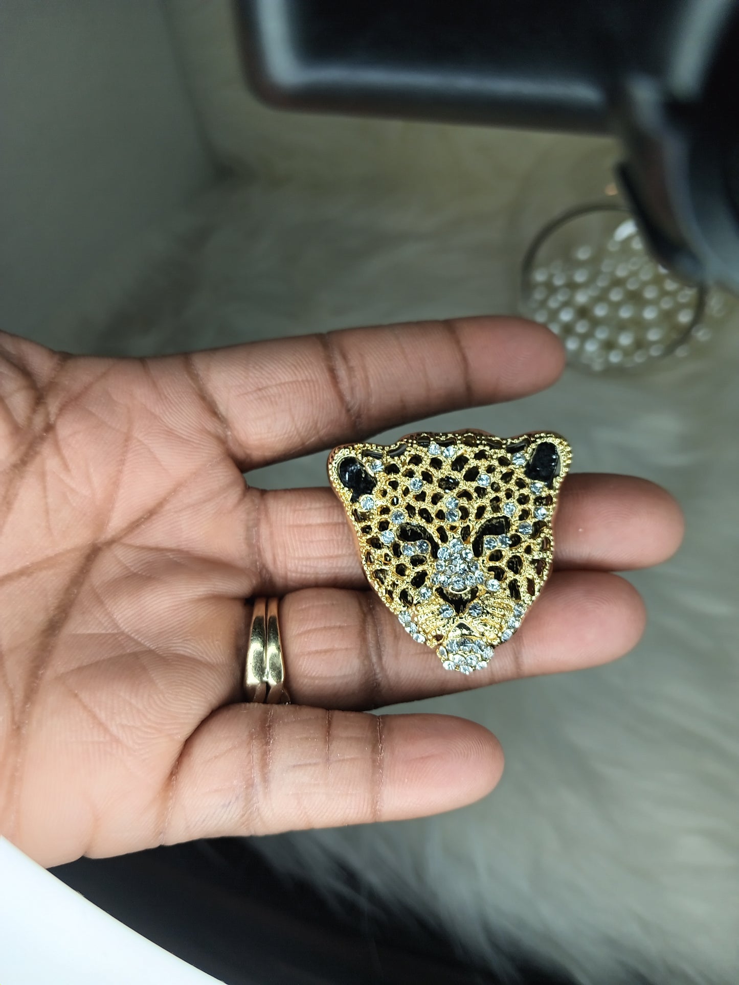 Leopard Brooch