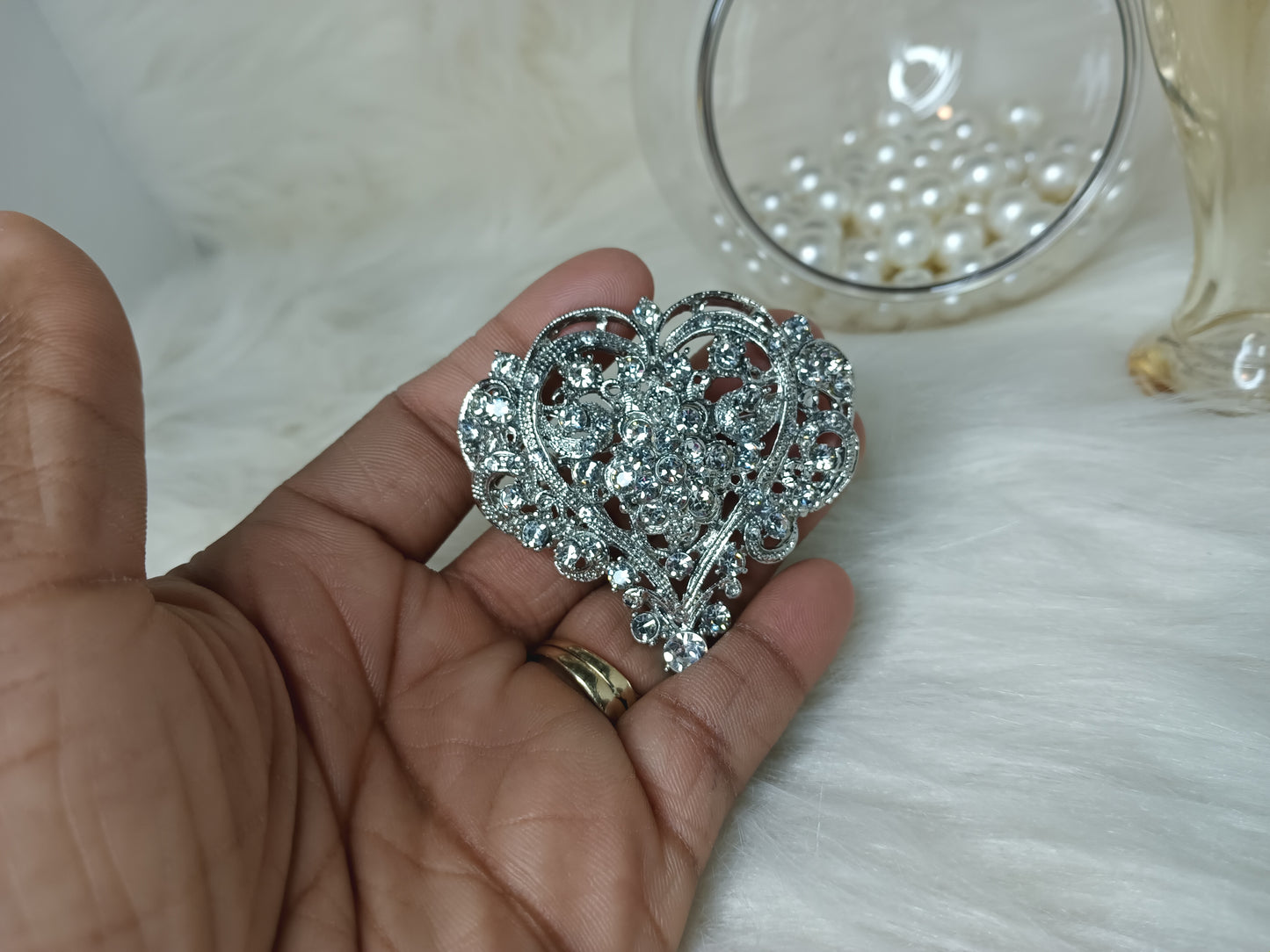 Enchanted Heart Brooch