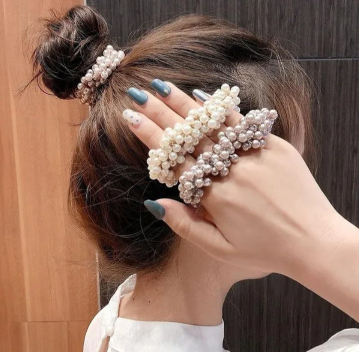 Stacey Pearl Scrunchie