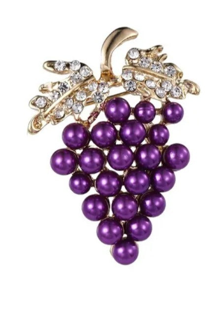 Grapple Grape Brooch/Pendant